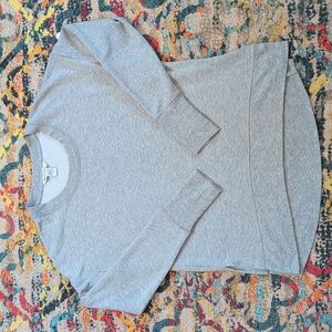 Athleta Coaster Luxe sweatshirt gray small NWOT